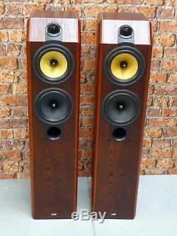 Pair Of B&W Bowers & Wilkins CDM 7 Bi-Wire Floor Standing Loud Speakers