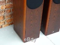 Pair Of B&W Bowers & Wilkins CDM 7 Bi-Wire Floor Standing Loud Speakers