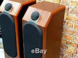 Pair Of B&W Bowers & Wilkins CDM 7 Bi-Wire Floor Standing Loud Speakers