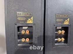 Pair Of Mission 773 Floor Standing Speakers Working Order See Details