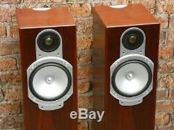 Pair Of Monitor Audio Silver RS 5 Bi-Wire Floor Standing Loud Speakers