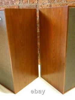 Pair Of Spendor BC1 Vintage Bookshelf Or Floorstanding Use Loudspeakers