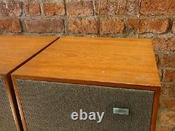 Pair Of Spendor BC1 Vintage Bookshelf Or Floorstanding Use Loudspeakers