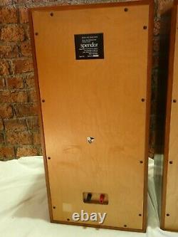 Pair Of Spendor BC1 Vintage Bookshelf Or Floorstanding Use Loudspeakers