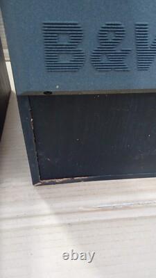 Pair of Bowers Wilkins B&W DM570 Floor Standing Stereo Speakers Vintage Grilles