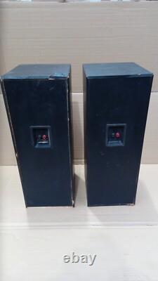 Pair of Bowers Wilkins B&W DM570 Floor Standing Stereo Speakers Vintage Grilles