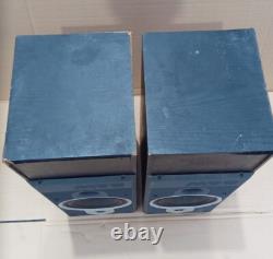 Pair of Bowers Wilkins B&W DM570 Floor Standing Stereo Speakers Vintage Grilles