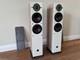 Pair of DALI OBERON 5 Floorstanding High-End Hi-Fi Stereo Speakers (Oak/White)