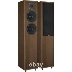Pair of Eltax Monitor IX Floorstanding 260W Speakers in Walnut FREE Delivery