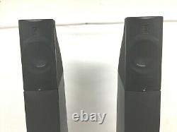 Pair of Martin Logan Motion 12 Floor Standing Tower Speakers Black Tested