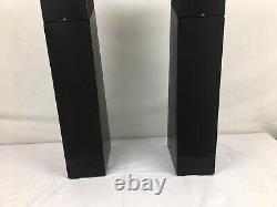 Pair of Martin Logan Motion 12 Floor Standing Tower Speakers Black Tested