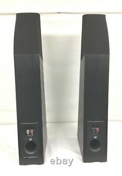 Pair of Martin Logan Motion 12 Floor Standing Tower Speakers Black Tested