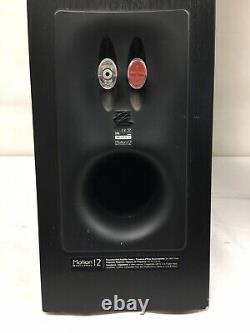 Pair of Martin Logan Motion 12 Floor Standing Tower Speakers Black Tested