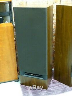 Pair of Massive Size Kenwood LS-P9300 Vintage Hi Fi Floor Standing Loud Speakers