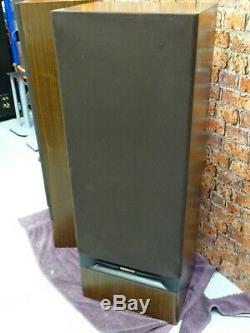 Pair of Massive Size Kenwood LS-P9300 Vintage Hi Fi Floor Standing Loud Speakers