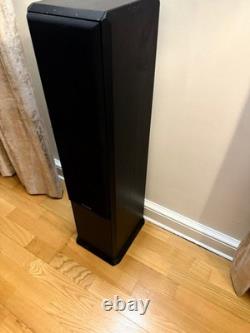 Pair of Mission 752 Floors Speakers Black British Hi-Fi Audiophile Sound