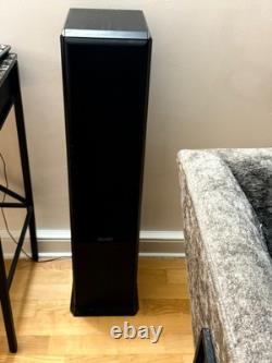 Pair of Mission 752 Floors Speakers Black British Hi-Fi Audiophile Sound
