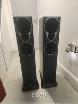Pair of Mission MX-3 Floor Standing Speakers In Black Wood