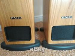 Pair of PMC FB1+ Floor-Standing Speakers, Oak Wood Finish, Fully Working