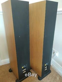 Pair of PMC FB1+ Floor-Standing Speakers, Oak Wood Finish, Fully Working