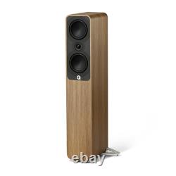 Pair of Q Acoustics Q 5040 Floorstanding Speakers Loudspeakers in Holme Oak