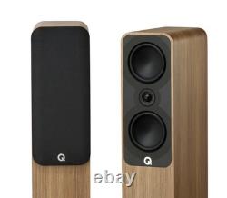 Pair of Q Acoustics Q 5040 Floorstanding Speakers Loudspeakers in Holme Oak Pair of Q Acoustics Q 5040 Floorstanding Speakers Loudspeakers in Holme Oak