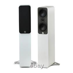 Pair of Q Acoustics Q 5040 Floorstanding Speakers Loudspeakers in Satin White