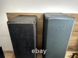 Pair of Teledyne Acoustic Research AR94ER Floor Standing Speakers Black Wired