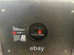 Pair of Teledyne Acoustic Research AR94ER Floor Standing Speakers Black Wired