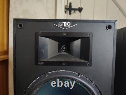 Pair of Tonsil ZEAS 350W @4Ohm 100cm speakers bi-wired Each has twin 12 woofers