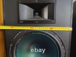 Pair of Tonsil ZEAS 350W @4Ohm 100cm speakers bi-wired Each has twin 12 woofers