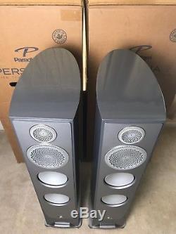 Paradigm Persona 3F Floor Standing Speakers Mint Condition / One owner Silver