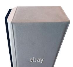 Phonar Veritas p4 Next, 2.5-way floor standing speakers in White/Grey Alcantara