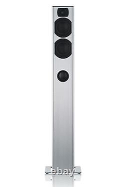 Piega Smart 3 Floorstanding Speakers, Silver/Silver, brand new, 3 month warranty