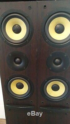 Pioneer S-H320V-W Floor Standing Speakers 100W 5 Surround System + 2 Cables