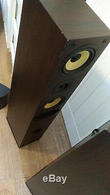 Pioneer S-H320V-W Floor Standing Speakers 100W 5 Surround System + 2 Cables