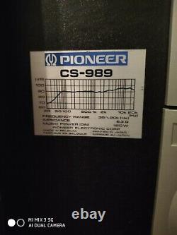 Pioneer cs989 hi fi speakers floor standing