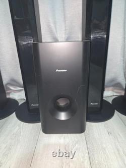 Pioneer floor standing surround speakers and subwoofer