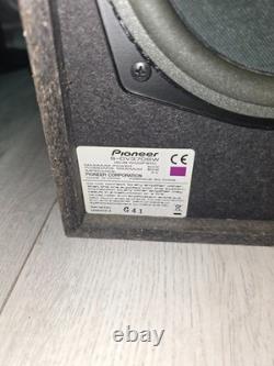 Pioneer floor standing surround speakers and subwoofer