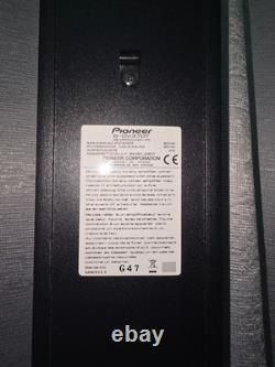 Pioneer floor standing surround speakers and subwoofer