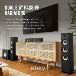 Polk Audio Monitor XT60 Floorstanding Speakers Black (1 piece)