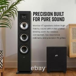 Polk Audio Monitor XT60 Floorstanding Speakers Black (1 piece)