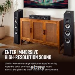 Polk Audio Monitor XT60 Floorstanding Speakers Black UK stock