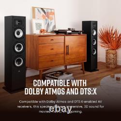 Polk Audio Monitor XT60 Floorstanding Speakers Black UK stock
