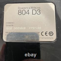 Pre-Loved Bowers & Wilkins 804 D3 Floorstanding Speakers Black