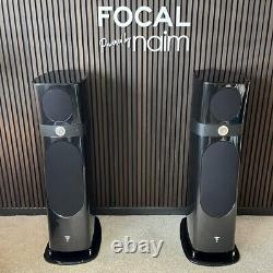 Pre-Loved Focal Sopra N°3 Floorstanding Speakers Black Gloss
