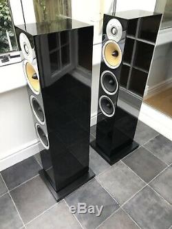 Pristine! Boxed B&W CM8 Bowers & Wilkins 150W Floor Standing Speakers Audiophile