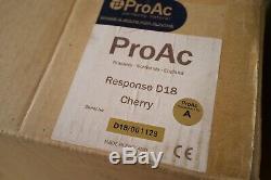 ProAc Response D18 Floorstanding Stereo Speakers, Cherry