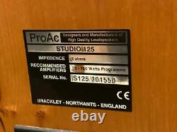 Proac STUDIO 125 speakers EXCEPTIONAL Examples Fully Working/Tested Cherry