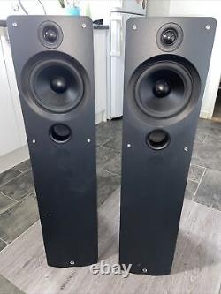 Q Acoustics 1030i Floor Standing Speakers Graphite Bi-wire 25W-100W 6 Ohms